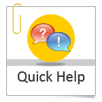 Try quick help first!